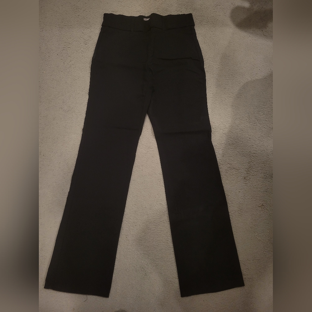 Black High-Waisted Trousers
